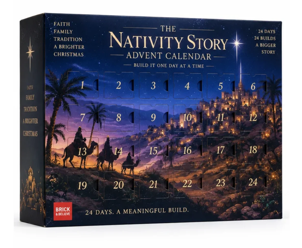 AmenBricks Nativity Set